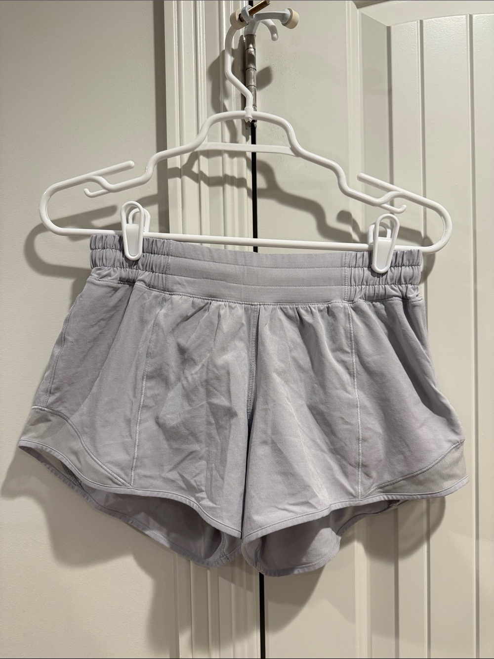 lululemon athletica Light Gray Athletic Shorts
